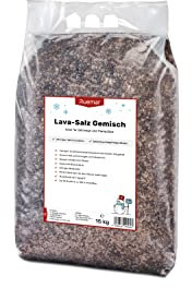 Lavasalzstreu 15 kg Sack Streugranulat als Streusalz Ersatz mit 20% Salzanteil