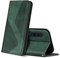 ZONNAVI Hülle für Samsung Galaxy A50 / Galaxy A50S / Galaxy A30S, PU Leder Handyhülle mit Kartenfächer, Flip Wallet Case Schutzhülle für Samsung Galaxy A50 / Galaxy A50S / Galaxy A30S (Grün)
