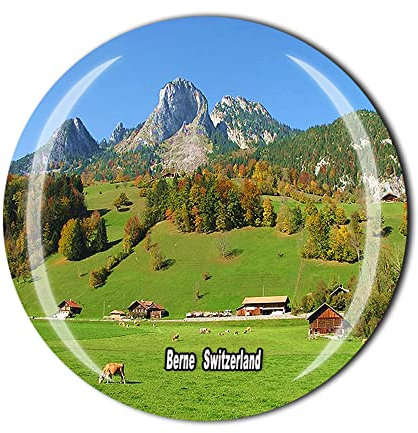 Berne Switzerland Kühlschrankmagnet Kristall Touristen Souvenir Geschenkkollektion Kühlschrank Magnet Aufkleber