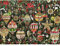 Bits and Pieces – 500 Piece Jigsaw Puzzle for Adults – Christmas Ornaments - Holiday Tree Decoration Flowers Stars Winter Jigsaw Puzzle by Artist Barbara Behr, Completed Puzzle Size: 18 x 24