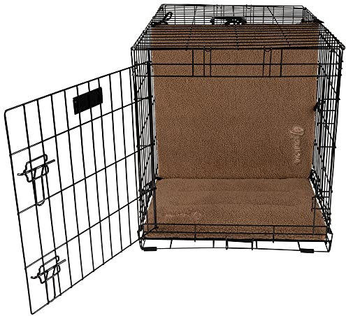 District 70 SHERPA Bench Divider - Verkrijgbaar in 5 maten - Donkergrijs, Merengue & Mokka - Maat: M - 53 x 53 cm, Kleur: Mokka
