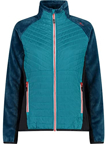 CMP Damen Hybrid Jacke Fleecejacke Fleecepullover