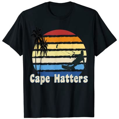 Cape Hatters North Carolina Kitesurfen Kitesurfer Beach T-Shirt