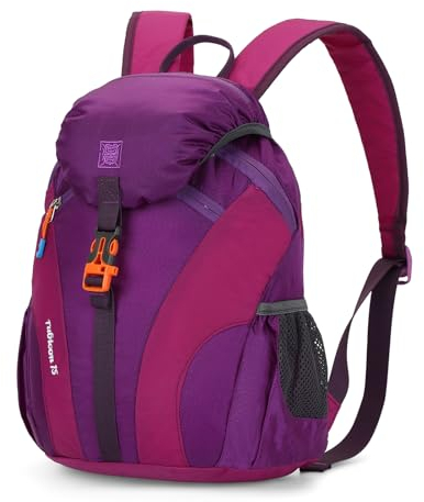BAGZY Leicht Klein Rucksack Wanderrucksack, Kinderrucksack 12L Jungen & Mädchen Tagesrucksack Trekkingrucksack Wasserdicht Daypack für Herren Damen/Kind