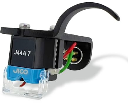 JICO OMNIA J44A 7 IMP DJ SD Tonabnehmer System mit Headshell schwarz