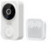 Videocitofono senza fili, con telecomando WiFi intelligente, con audio bidirezionale e citofono vocale (bianco)