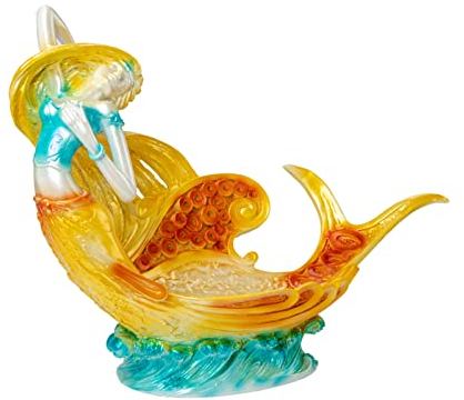 TERPCO Sushi-Sashimi-Teller, kreatives Lachs-Sashimi-Serviertablett, Kunstharz, Trockeneis-Teller für Meeresfrüchte, Party, Restaurant, Zuhause, Essz