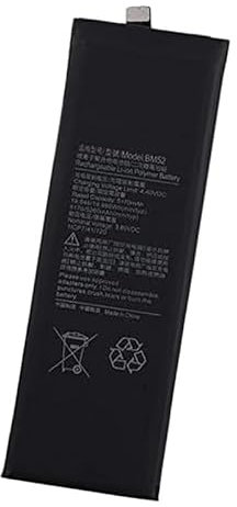 Backupower Ersatz BM52 Akku Kompatibel mit Mi Note 10 Lite Mi Note 10 Pro,CC9 Pro, M1910F4E, M1910F4G, M1910F4S Mobile Phone Smartphone