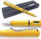 Fountain Pen Lamy Safari - Personalised with Engraving (Italic 1.1mm Nib, Yellow)