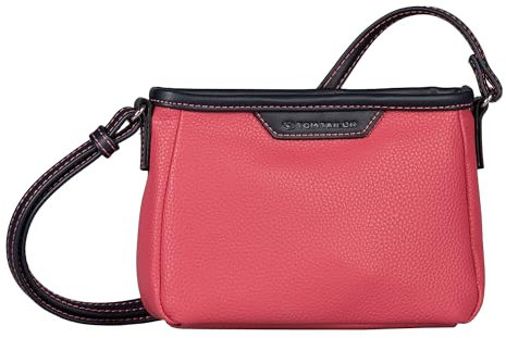 TOM TAILOR Leora Damen Umhängetasche Crossbody Bag Klein Rot