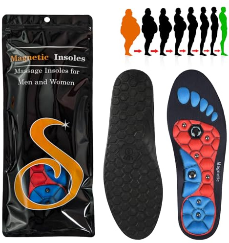 Magnetische Einlegesohlen Original, Einlegesohlen, Magnetische Einlegesohlen zum Bnehmen, Schuheinlagen Orthopädische Für Männer Und Frauen, Einlagen Plattfuß und Verteilt Fußdruck