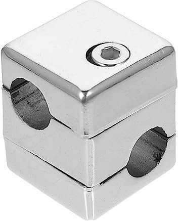 OKUMEYR Edelstahl Kreuzklemme Quadratisch Langlebig Präzisionsgefertigt Für Laborständer Vielseitiger Halter Metallklemme Stabil Sicher Für Labor Forschung