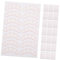 CANIGHT 3 Wimpernpositionierung Augenklappe Eyeliner Tape Lash Tape Makeup Tape Für Lidschatten Unteraugenklappen Wimpernpad Wimpernverlängerungspads Wimpernverpflanzungspads
