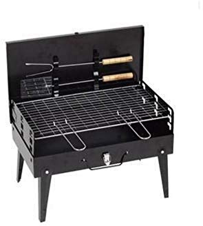MQPALZKD Portable Folding Barbecue Grill Outdoor Box for Bbq Smoke