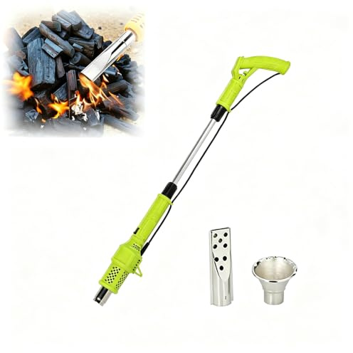 Bruciatore Elettrico Termico Per Erbacce Da 2000 W, Rimuovi Erba Da Giardino Ad Aria Rapida Con 2 Ugelli, Doppia Temperatura 60-650 °c, Flusso Daria Rapido 500 L/min, Cavo Da 1,8 M Per Erba Da