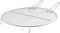 Esschert Design Grate for Fire Bowls Small Metal 52 x 51.5 x 5.4 cm FF256