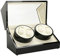 SHIOUCY 4+0 Holz Uhrenbeweger Watch Winder Automatisch Beweger Drehen Uhren Box Durable
