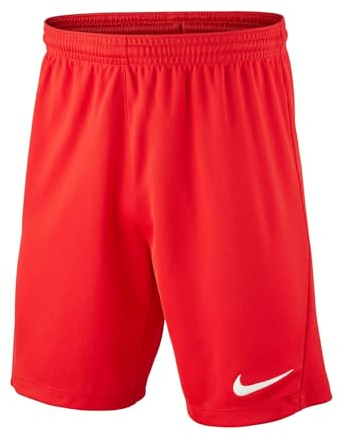 Nike Dri-FIT Park III Pantalones Cortos De Fútbol, Niños, Universidad Rojo/Blanco, M