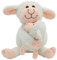 Kögler 75958 - Labertier Schaf mit Baby Bonnie und Fina, ca. 23 cm groß, nachsprechendes Plüschtier mit Wiedergabefunktion, plappert alles witzig nach und bewegt sich, batteriebetrieben