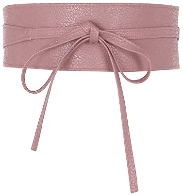 Gloop Damen Mädchen Gürtel Breiter Taillengürtel Hüftgürtel Bindegürtel Breiter Wickelgürtel Kleid Gürtel klassich Schnüren Gürtel