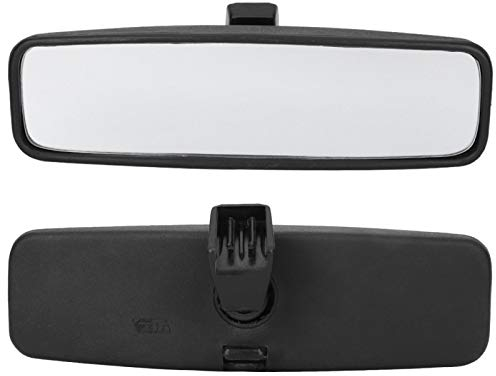 Windschutzscheibenspiegel, 814842 Einfach zu montierender Rückspiegel, ABS-Gehäuse Passend für Toyota Aygo Passend für Citroen C1 Peugeot 107 EXPERT - 1996-2006