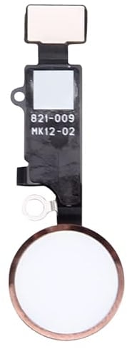 LADYSON For IPHONE 7 A1660 A1778 Home Button No Touch ID For iPHONE 7 Plus A1661 A1784 Flex Cable Replacement With Return Function Repair Parts Kits (Rose Gold)