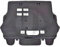 DIEDERICHS 8042342 Insonorisation du compartiment moteur inférieur Isolant capot moteur Insonorisant du compartiment moteur