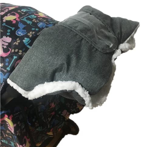 Handschuhe Kinderwagen Winter Handmuff Universal Handwärmer Weich Kinderwagen Muff Wasserdicht Kinderwagenmuff Windabweisend Kinderwagenhandschuhe Baby Stroller Fingerwärmer Radanhänger Buggy