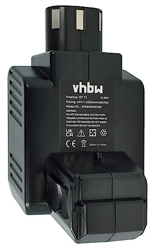 vhbw Batterie Compatible avec Hilti Te 5 A Outil électrique (2500 mAh, NiMH, 24 V)
