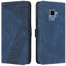 OKZone Coque pour Samsung Galaxy S9, Etui Protection Housse Premium en Cuir PU Portefeuille Étui Téléphone [Fermoir Magnétique] [Fentes pour Cartes] Flip Case pour Samsung Galaxy S9（Bleu