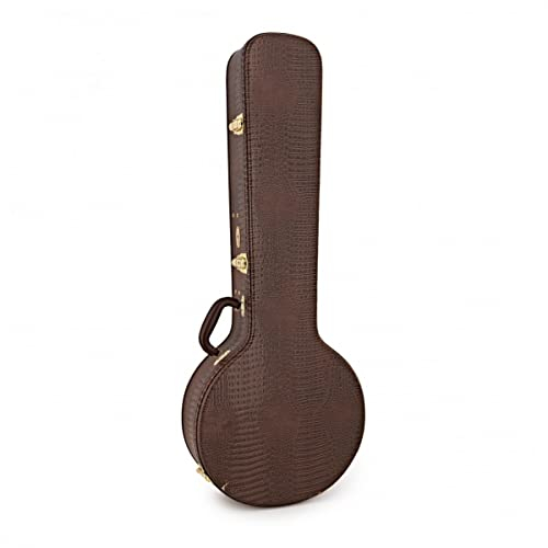 Gear4Music Banjo Hartschalenkoffer für 4-, 5- und 6-saitige Banjos