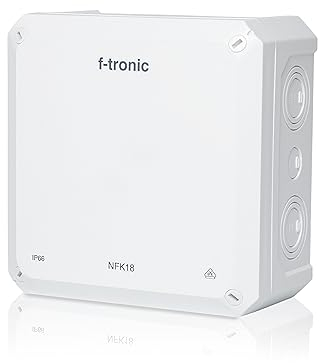 f-tronic FR-Abzweigkasten NFK18ws, IP66, weiß, NEPTUN Compact (180x180x93mm)