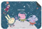PICANOVA – Kuscheldecke Peppa Pig – Personalisierte Decke mit Namen für Kinder – Premiumqualität Fleecedecke Perfekte Decke zum Kuscheln und Träumen – Astronaut 2 – 200x150cm