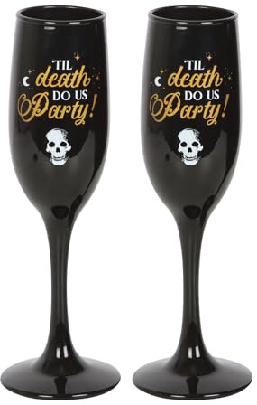 Til Death Do Us Party Champagne Flute Set
