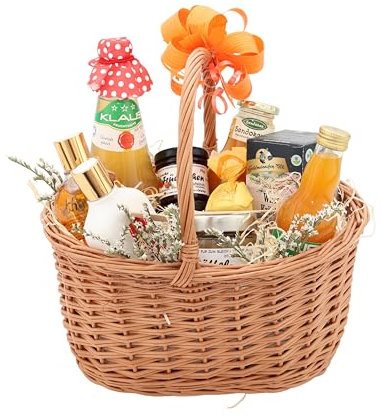 Geschenkkorb Gesundheit | Präsentkorb zur Aufmunterung und für Genesungswünsche | Vitaminreich und vielfältig