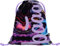 Baagl Turnbeutel für Mädchen und Damen - Schuhbeutel, Schule und Kindergarten Sportbeutel, Sportrucksack (Marble)