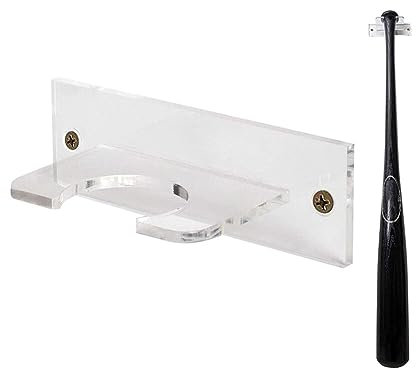 ihreesy 1 Packung Baseballschläger-Wandhalterung,Baseballschläger-Vitrine Baseballschlägerhalterung Baseballschläger-Halter Display-Regal Softball-Schläger-Halterung Ausstellungsständer