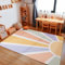 Carpetsale24 Kinderteppich Sonnen Muster Jungen und Mädchen Babyzimmer Teppich Kinderzimmer Bunt Teppich, Maße:80 x 120 cm, Farbe:Multi