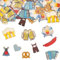ALEGRE® Streudeko Oktoberfest Deko Konfetti Holz, 50 Stück Edelweiss Bier Dirndl Brezel Lederhose Oktoberfest Tischdeko, Bayrische Deko Confetti für Bier Deko, Bier Oktoberfest Thema Party Dekoration