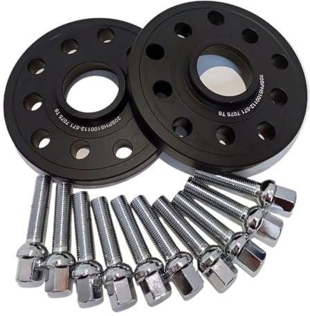 Spurverbreiterung Für Für CC Für Golf Für Polo Für Tiguan Separadores Auto-Spurverbreiterungen, Verbreitern 5x100 5x112 15 Mm 20 Mm CB: 57.1 Adapteranzug Autos Spurverbreiterunge(1 Piece 25mm)