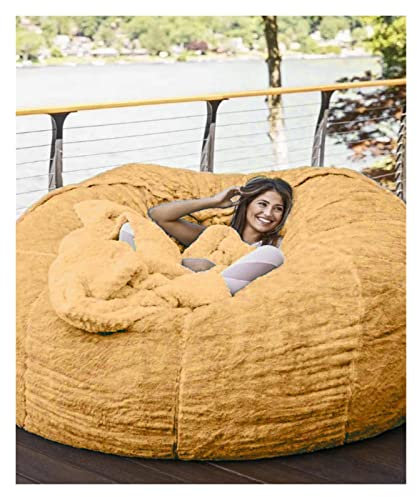 Gelbes Zweisitzer-Sofabett für kleines Wohnzimmermöbel-Set, modernes Lounge-Sofa für Heimdekoration, 180 x 90 cm