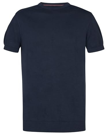 Petrol Industries, Men Knitwear Round Neck Basic, M-1050-KWR217, Navy Blue, L