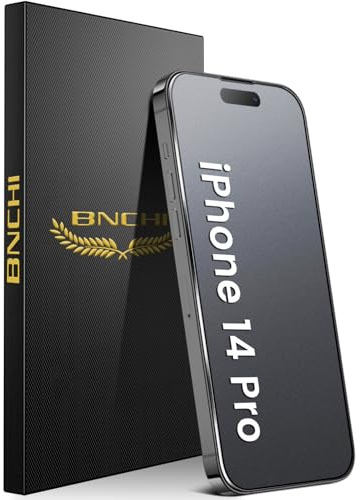 BNCHI 3 Stück Matt Panzer Schutz Glas für iPhone 14 Pro, 9H Härte Full Screen Matte Schutzfolie, Anti-Fingerabdruck, Blendschutz Screen Protector