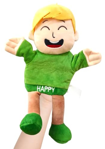 Living Puppets – 12 Zoll Handpuppe | Stofftier aus Baumwolle – Lern-Rollenspiel für Kinder Interaktiver Lernkomfort Heimspielzimmer Kindergarten Geburtstagsgeschenk