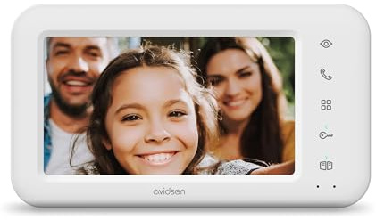 Pantalla adicional compatible con el videoportero con cable Elia 2 families - Avidsen - 112304