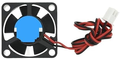 YUNHUOZ 3010 30MM 30 * 30 * 10MM 3CM Graphics Card Fan Cooling 5V 12V 24V 0.1A With 2pin For 3D Printer for Raspberry PI(3010 12V_BLACK)