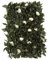 White Bloom Leaf 1.8M x 0.6M Trellis