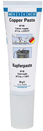 WEICON Kupferpaste 85 g, Schutz, Trenn-und Schmierstoff für hohe Temperaturen