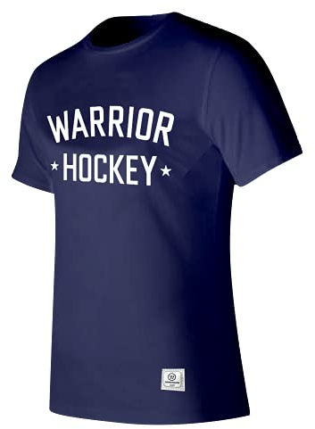 Warrior T-Shirt Hockey Logo Tee Senior Navy/S