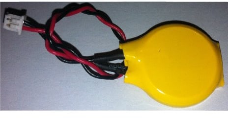 5 pilas CMOS BIOS CR2032 Conector 3 V 2 pines (MOLEX) PC EASTCELL FBA
